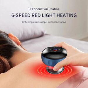 Red light Rechargeable Massage cup 3