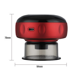 Red light Rechargeable Massage cup 4