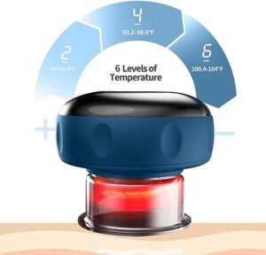 Red light Rechargeable Massage cup 7
