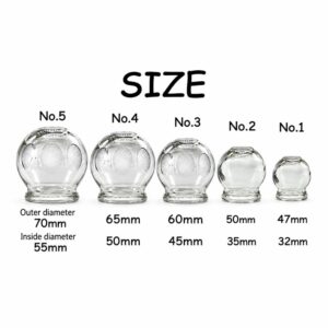 Hijama Equip&reg; Fire Cupping Glass Cups - Imported